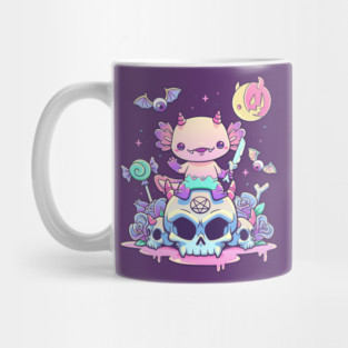 Gothic Axolotl Mug