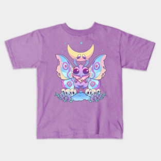 Gothic Pastel Mothman Kids T-Shirt