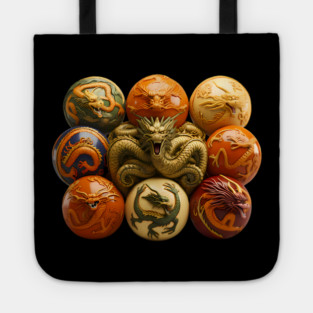 Reimagined Dragon Balls from Dragon Ball Z Tote