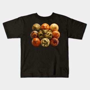 Reimagined Dragon Balls from Dragon Ball Z Kids T-Shirt