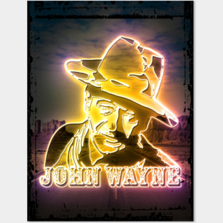 Wayne neon art Posters and Art