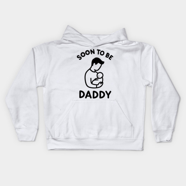 Soon to Be Daddy Kids Hoodie by Frank Ring