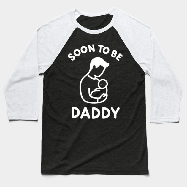 Soon to Be Daddy Baseball T-Shirt by Frank Ring