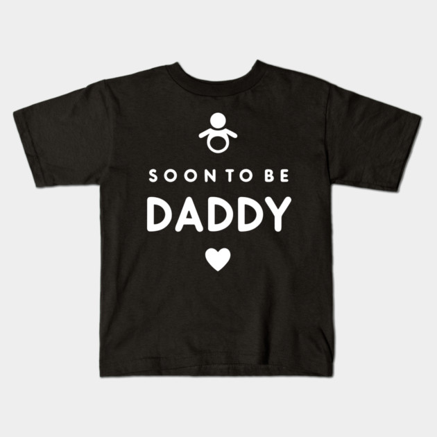 Soon to Be Daddy Kids T-Shirt by Frank Ring
