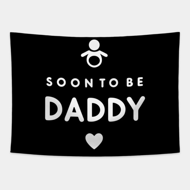 Soon to Be Daddy Tapestry by Frank Ring