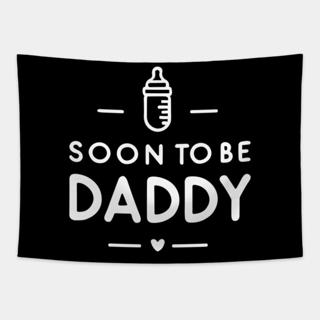 Soon to Be Daddy Tapestry by Frank Ring