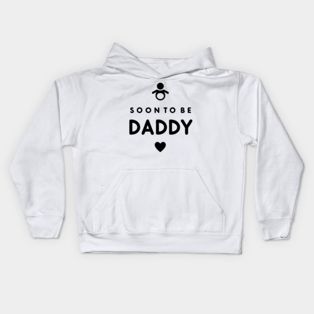 Soon to Be Daddy Kids Hoodie by Frank Ring