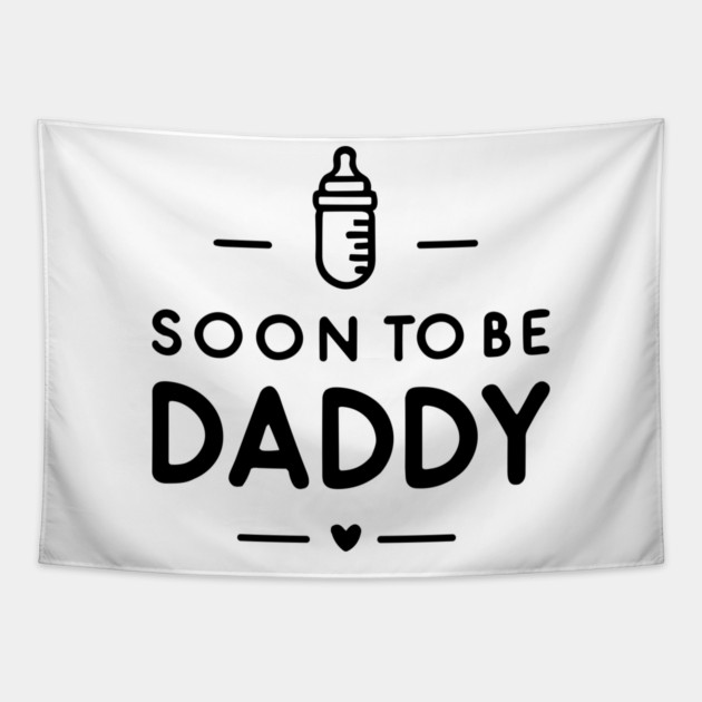 Soon to Be Daddy Tapestry by Frank Ring