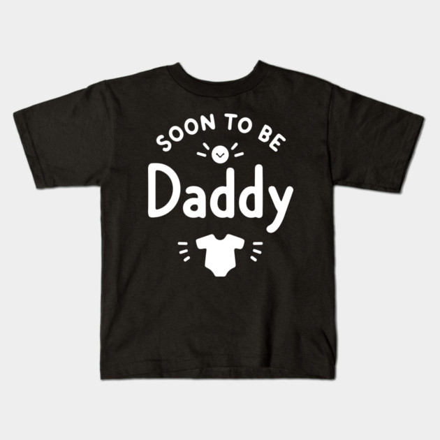 Soon to Be Daddy Kids T-Shirt by Frank Ring