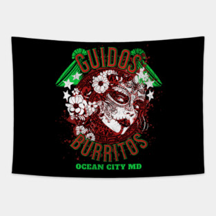 Guidos Burritos Ocean City Maryland on the Boardwalk Tapestry