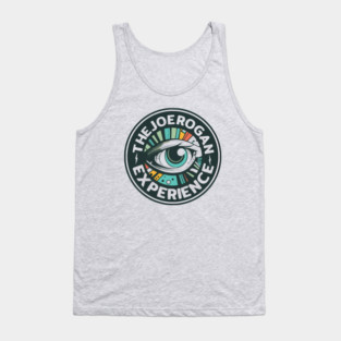 Trippy Eye Logo Art for The Joe Rogan Experience Podcast Tank Top