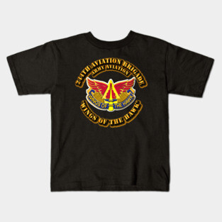 DUI - 224th Aviation Brigade Kids T-Shirt
