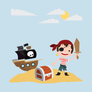 Pirate Kid T-Shirt