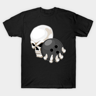 Skull Bowling Bowling ball T-Shirt