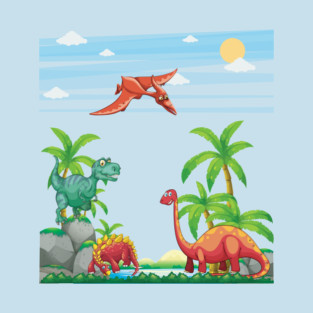 Happy Dinos T-Shirt