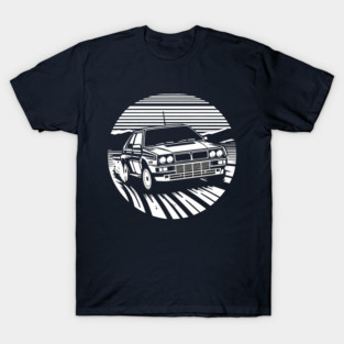 Lancia Delta Integrale Rally Car T-Shirt