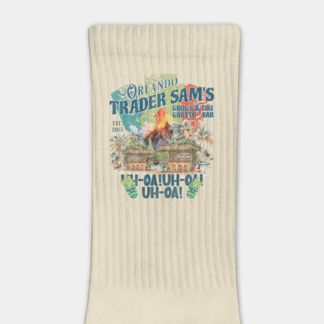 Trader Sam's Grogs Grotto and Tiki Bar Orlando Distressed Look by Joaddo