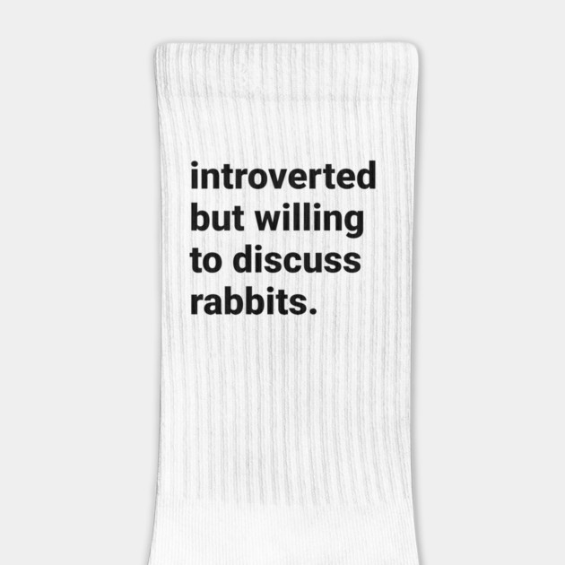 Introverted but willing to discuss rabbits by DeguArts