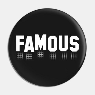 Famous Hollywood Pin