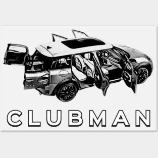Clubman Posters and Art
