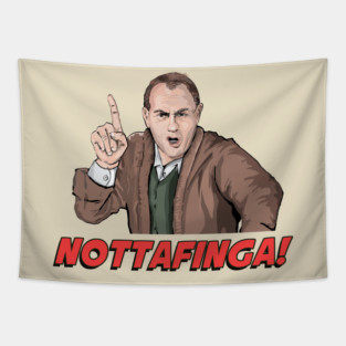 Not a Finger! Tapestry