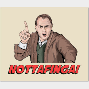 Not a Finger! Posters and Art