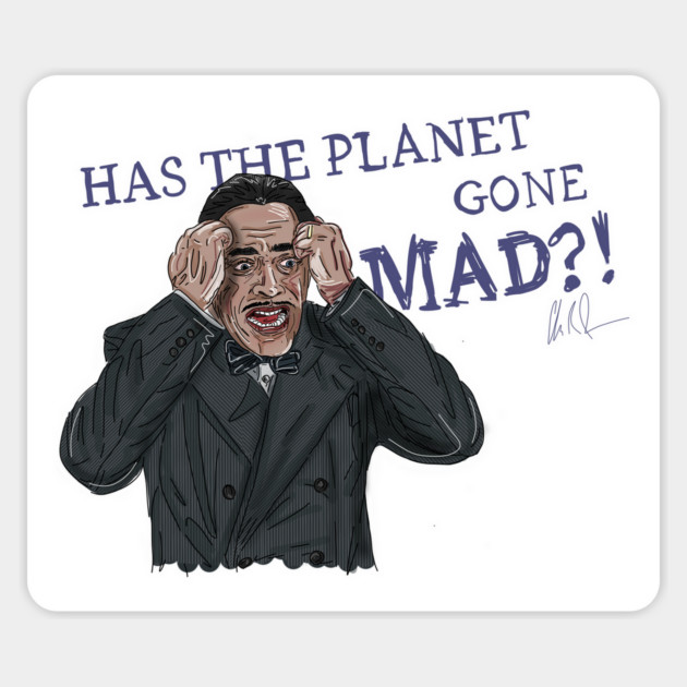 Addams Family Values: Planet Gone Mad Magnet by 51Deesigns