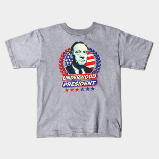 Frank Underwood for President 2024 Kids T-Shirt