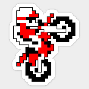 Excitebike Sticker
