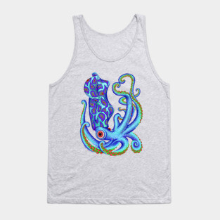The Paisley Squid Tank Top