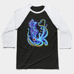 The Paisley Squid Baseball T-Shirt