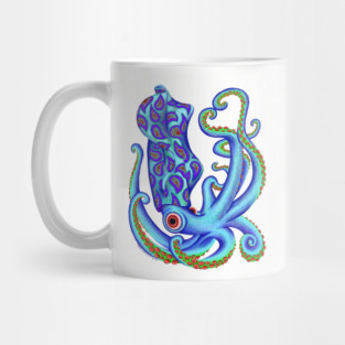 The Paisley Squid Mug