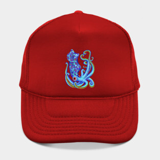 The Paisley Squid Hat