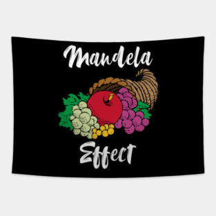 Mandela Effect Cornucopia Fruit Memory Conspiracy Theory Tapestry