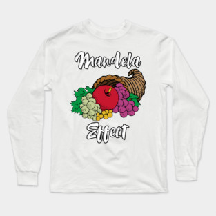 Mandela Effect Cornucopia Fruit Memory Conspiracy Theory Long Sleeve T-Shirt