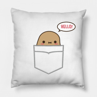 Tiny Potato in Pocket Pillow