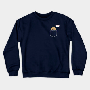 Tiny Potato in Pocket Crewneck Sweatshirt