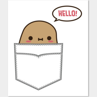 Tiny Potato in Pocket Posters and Art
