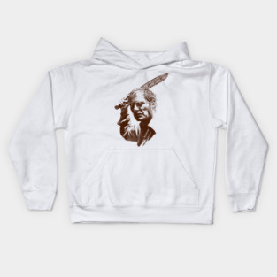 Quint from Jaws Kids Hoodie