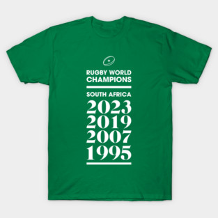 South Africa Rugby World Champions T-Shirt