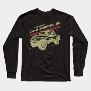 CJ-8 Scrambler Jeep car trailcat Long Sleeve T-Shirt