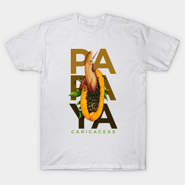 Papaya Love T-Shirt by itoalon