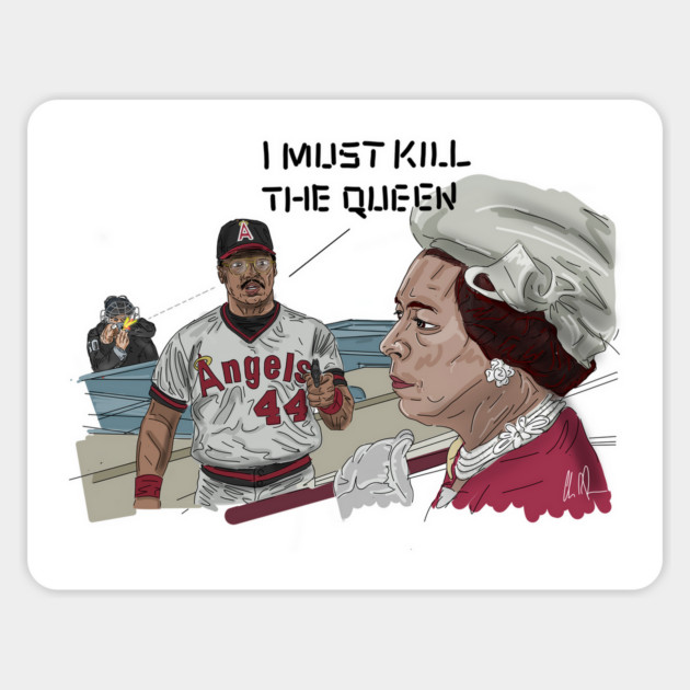 The Naked Gun: Enrico Saves the Queen Magnet by 51Deesigns