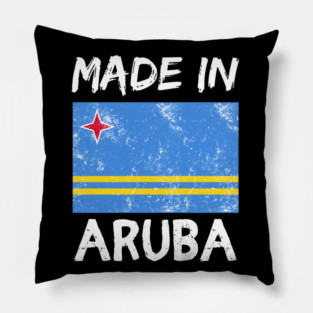 Made In Aruba Pillow