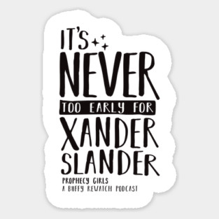 Xander Slander Magnet