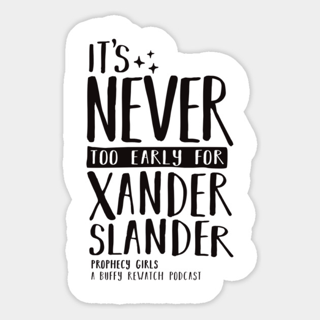 Xander Slander Magnet by Prophecy Girls Podcast