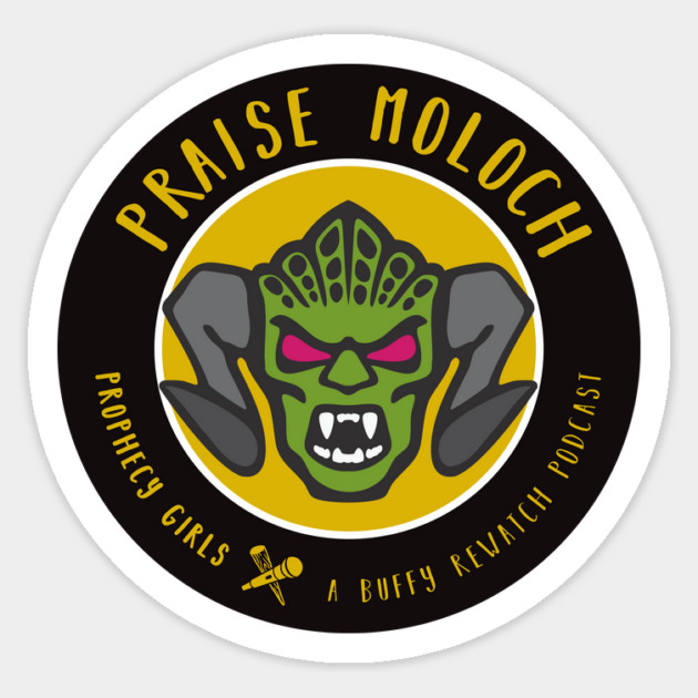 Moloch the Corruptor Sticker by Prophecy Girls Podcast
