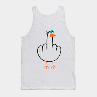 Goose Middle Finger Tank Top