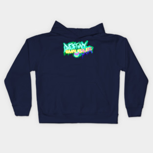 Destiny Gang sux!  Adventure Time / Fionna and Cake fan art Kids Hoodie