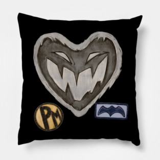 Marshall Lee's patched jacket - Fionna and Cake / Adventure Time fan art Pillow